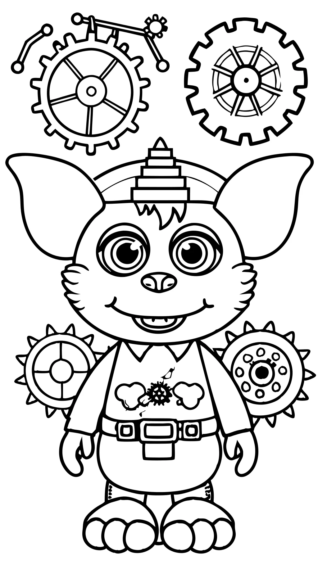 coloriage gizmo